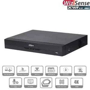 Dahua 4 Channel Penta-brid 4K Mini 1U 1HDD WizSense Digital Video Recorder, 1TB - Picture 1 of 3