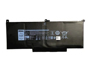 Genuine OEM 60Wh F3YGT Battery For Dell Latitude 7280 7480 7380 7290 7490 7390 - Picture 1 of 6