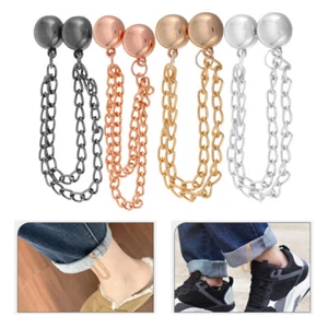 4 piezas pantalones hombre sujeta ropa imanes con cadena - Imagen 1 de 12