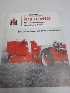 International Harvester Flail Choppers Advertising Dealer's Brochure - Picture 1 of 6