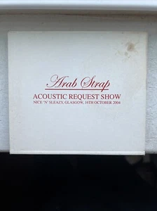Arab Strap Acoustic Request Show Cd Rare Disc Mint Slight Sticker Mark On Sleeve - Picture 1 of 2