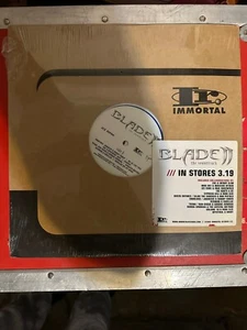 Blade II (Soundtrack) US 2002. 2LP BLUE Vinyl Promo Mint/Sealed - Picture 1 of 5
