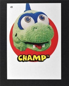 2016 Topps Heritage Minors '67 Topps Stickers #49 Champ - NM-MT