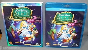 Disney ALICE IN WONDERLAND 60th Anniv (2011)~2 Disc BR+DVD+Digital w/ Slipcover - Picture 1 of 1