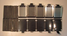 Lot of 10 Lenovo ThinkPad Hard Drive Caddy Rails T61 T61p T400 T410 T420 - 12252