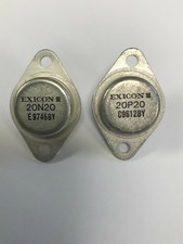 1 Paar / pair Exicon 20P20 /20N20 lateral Mosfet Neu / new