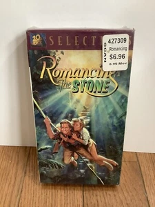 Romancing the Stone VHS, 1984 FOX Video Michael Douglas Kathleen Turner Sealed - Picture 1 of 4