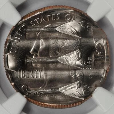 2007 D NGC BU Mint Waffle Canceled Montana Quarter Great Eye Appeal - Image 1 of 4