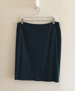 Gerry Weber Quality New Lined Good Fit Skirt EU42(AU14-16)Emerald Color P/FREE - Picture 1 of 8