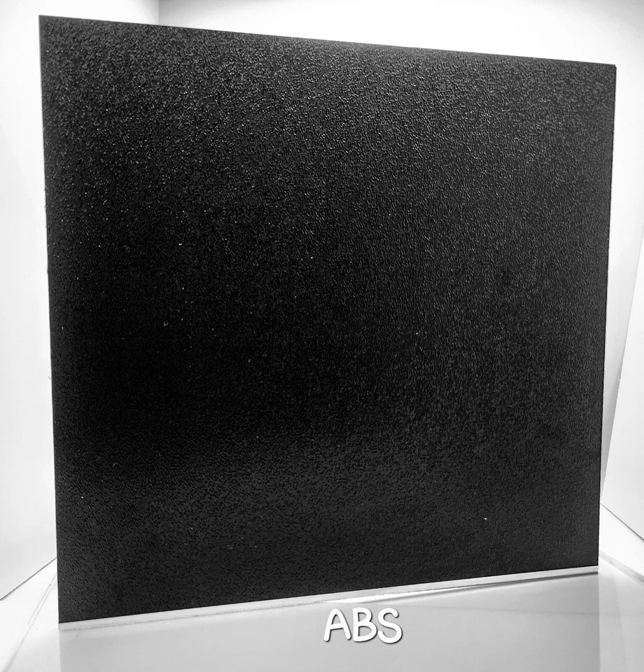LÁMINA PLÁSTICA ABS NEGRA 1/8" X 24" X 48" FORMADORA AL VACÍO CUERPO RC HOBBY- Foto 1 de 3