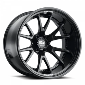 Luxxx HD LHD Pro 1 20x11 6x135 -33et 87.1 Gloss Black Lip Matte Black Face Wheel - Picture 1 of 1