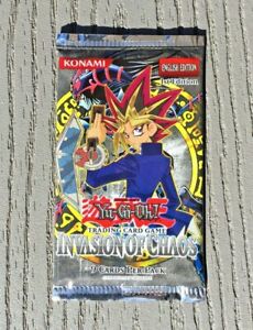 Yu-Gi-Oh! TCG Invasion of Chaos 密封收藏卡游戏包| eBay