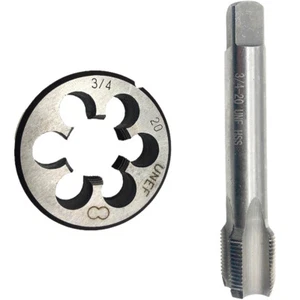 3/4"-20 Tap & Die Set RH 3/4 - 20 UNEF HSS Right Hand 3/4-20 Thread Tap 3/4 x 20 - Picture 1 of 6