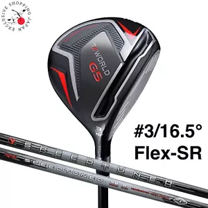 HONMA Tour World GS Fairway Wood #3 16.5° SPEEDTUNED 48 Graphite Shaft Flex SR - Picture 1 of 13