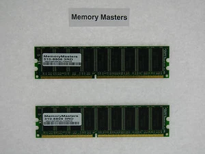 310-8806 2GB 2x1GB PC3200 Dell PowerEdge 700 750 - Picture 1 of 1