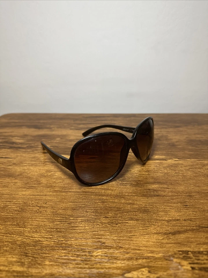 Gafas de sol Rockabye eléctricas de gran tamaño - marrón degradado, marcos retro Y2K Foto 1 de 4