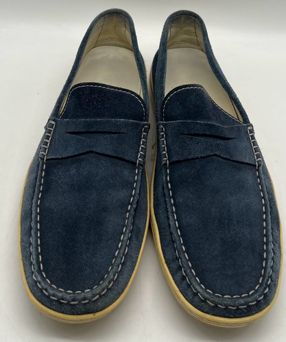 TOD’S Mocassino uomo Tod's in camoscio blu navy taglia 9