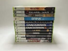 Microsoft Xbox 360 Video Game Lot of 12 Games Tested Clean