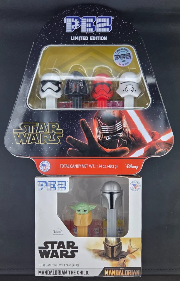 Star Wars 2019 Limited Edition PEZ Set Tin Rise of Skywalker Kylo Disney Bb8
