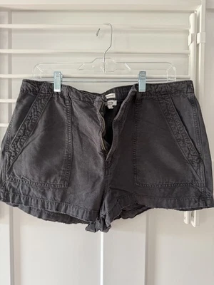 Pantalones cortos AERIE para mujer, azul marino desgastado talla GRANDE Foto 1 de 4