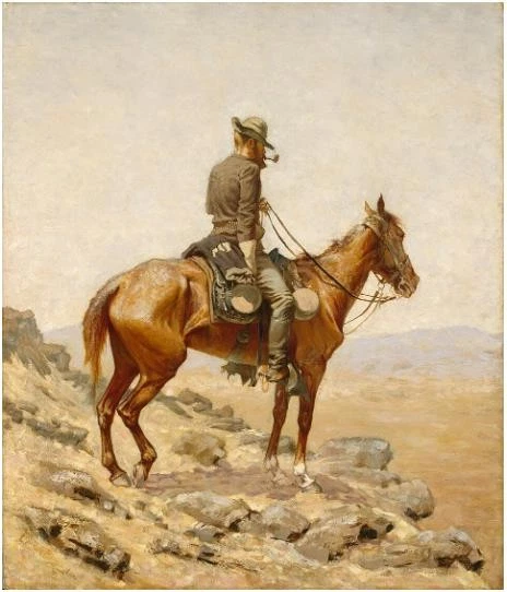 Arte Giclee Pintura Impresa Frederic Remington - Lienzo Decoración Hogar El Mirador  Foto 1 de 1