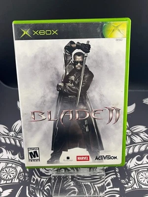 Blade II (Microsoft Xbox, 2002) CIB Complete w/Manual - Tested & Works - Image 1 of 4