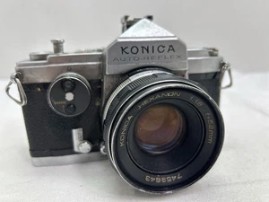 Konica Auto-Reflex 35mm SLR – Full Frame/Half Frame Switch Hitter – (NJL026071) - Picture 1 of 8