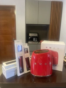 Authentic SMEG Kitchen Knife Set of 6 - Picture 1 of 1