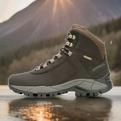 NEW Men's (CHOOSE SZ) MERRELL Vego Mid LEATHER J311539C Waterproof Hiking Boots - Image 1 of 4