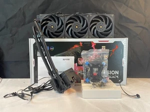 Thermalright Mjolnir Vision 360 ARGB Black All In One CPU Liquid Cooler - Afbeelding 1 van 11