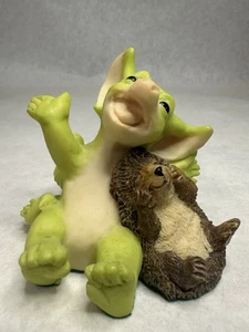 The Whimsical World of Pocket Dragons THE HEDGEHOG'S JOKE Figurine Free Ship C30 - Imagen 1 de 10