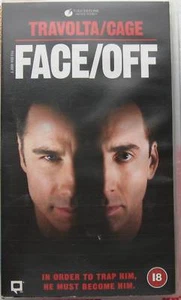 FACE OFF, JOHN TRAVOLTA, CERT 18, VHS-PAL VIDEO - Bild 1 von 1
