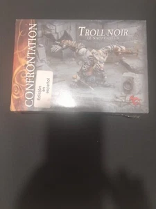 Confrontation Rackham miniatura Troll negro pirata. Troll Noir. - Imagen 1 de 3