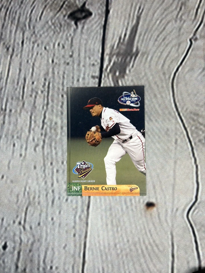 2003 MultiAd Sports Bernie Castro Triple-A All-Star Game Baseball Card #8 - Image 1 of 2