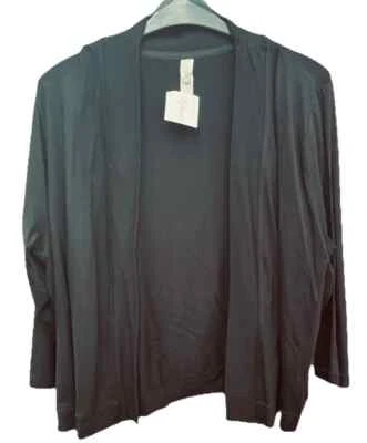 Tredy Neu Tolle Mode Bolero Jacke Schwarz 44 46 48 50 XXL  - Bild 1 von 4