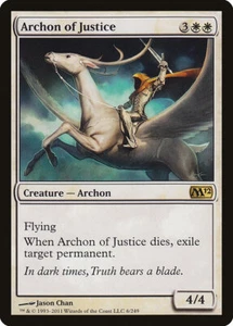 ARCHON OF JUSTICE mtg NM-M M12 Magic Core 2012 Rare - Picture 1 of 1