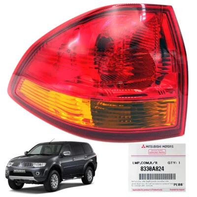 Lámpara trasera izquierda roja, naranja para Mitsubishi Pajero Montero Sport 2010 2015 Foto 1 de 4