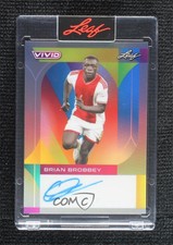 2022 Leaf Vivid Gray /7 Brian Brobbey #BA-BB2 Auto