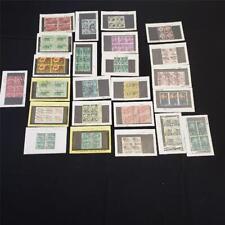 = Lot of 24 Cards Blocks of Four Stamps Vintage USA Fort Sumter Various