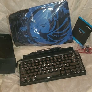 RAZEAK RK-X68 RETRO TYPEWRITER BLUETOOTH KEYBOARD HOTSWAPPABLE MECHANICAL 83KEYS - Picture 1 of 5