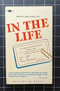In the Life by Theodore Rubin MD 1961 Ballantine Vintage Paperback Pulp Fiction - Imagen 1 de 3