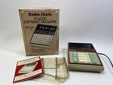 Radio Shack EC-1000 With Box & Manual Electronic Calculator Desk Top Read