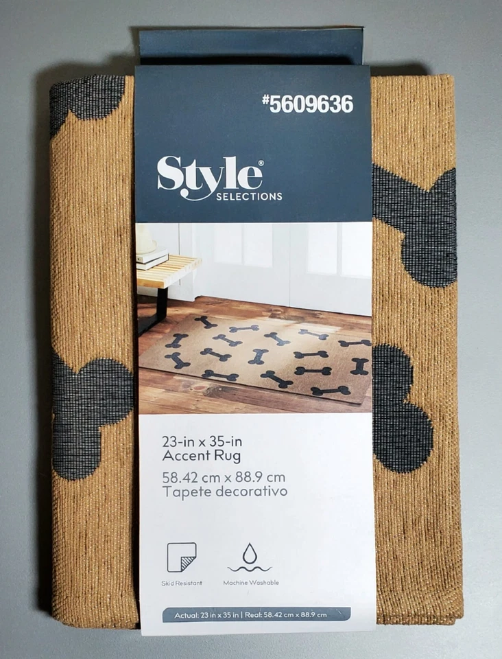Brand-new Style Selections Rectangular Indoor Decorative Animals Utility Mat - Image 1 of 1