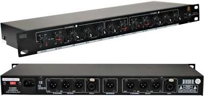 MR DJ USA MR DJ DXO200 PRO PA DJ Club Stereo 2 Way Plus Subwoofer Crossover with XLR Input