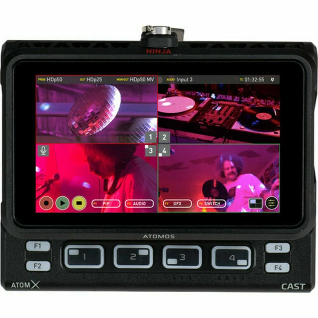 Atomos AtomX CAST 4x HDMI Switching & Streaming Dock for Ninja V/V+