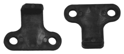 Par de retenedores de bisel de faros RestoParts para Chevy Chevelle 1967 y El Camino Foto 1 de 2