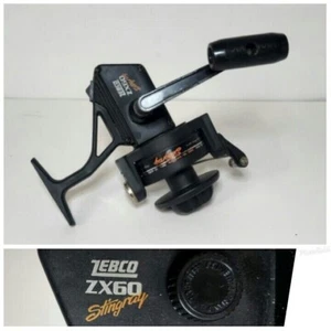 Vintage Zebco ZX60 Stingray Spinning Fishing Reel Nice - Picture 1 of 9