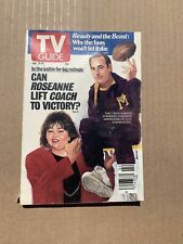 ORIGINAL Vintage January 13 1990 TV Guide No Label Roseanne Barr / Coach