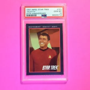 1991 Impel Star Trek 25th #121 Scotty -PSA 10 Gem Mint (pop 1) - Picture 1 of 1