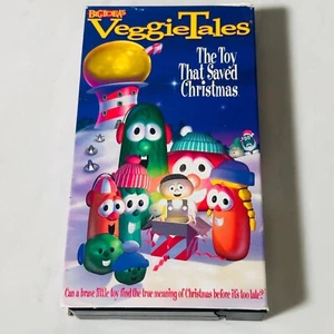 Veggie Tales - VHS - The Toy That Saved Christmas - Foto 1 di 4